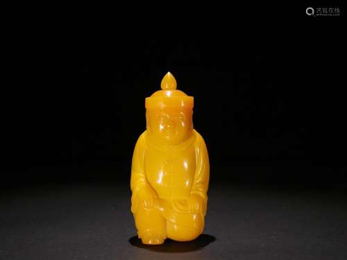 Characters: yellow coloured glaze snuff bottlesSpecification...