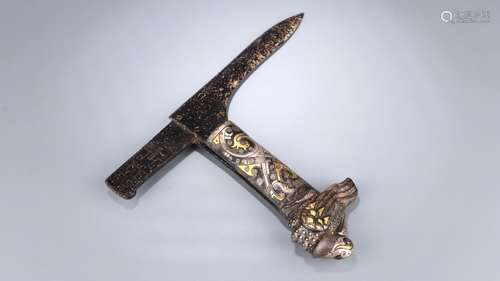 Zen: bronze wrong gold and silver30 cm width 21 cm long weig...