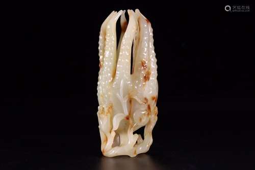 , hotan white jade bergamot furnishing articlesSize: 16.8 cm...