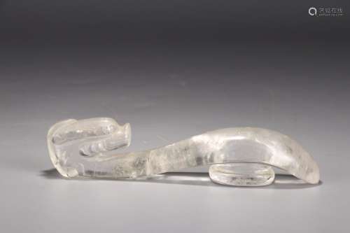 The crystal longnu buckles145 cm long, 3.2 cm wide, 3.1 cm h...