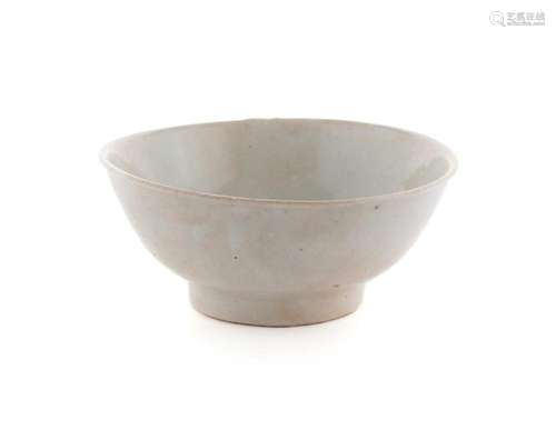 CHINESE WHITE GLAZED BOWL