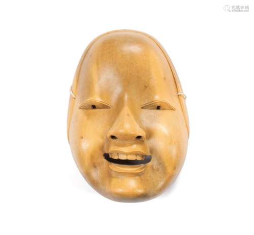 JAPANESE THEATER MASK OF MAMBI