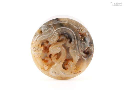 CHINESE CARVED HARDSTONE SEAL