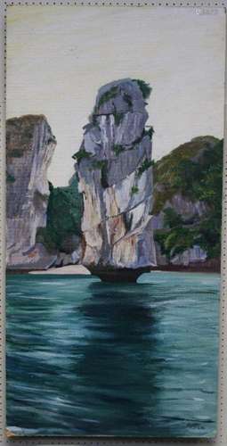 Timothy Onishi (20th English School) Koh Tapu Pillar Rock, a...