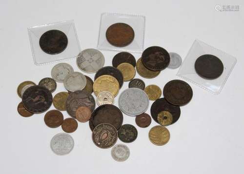 One bag of foreign coins