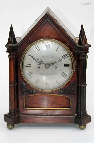 William Gibbs, Haverfordwest, an early 19th century rosewood...