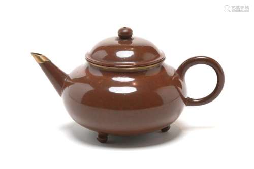 A Yixing teapot