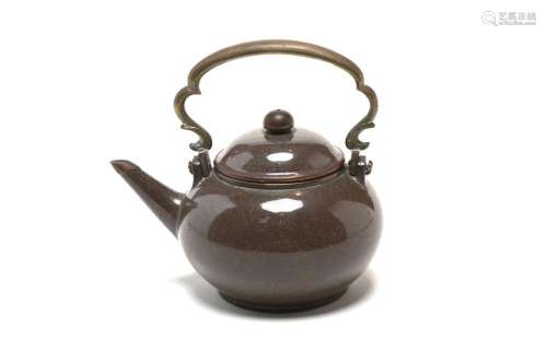 A Yixing teapot (Dragon mark)