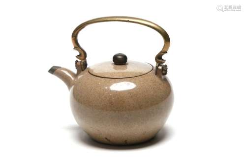A Yixing teapot