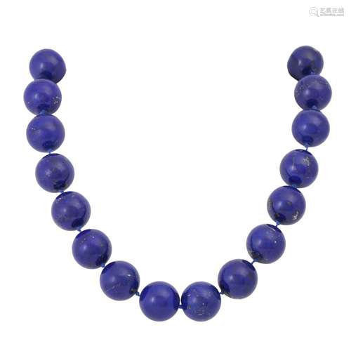 Lapis lazuli collier