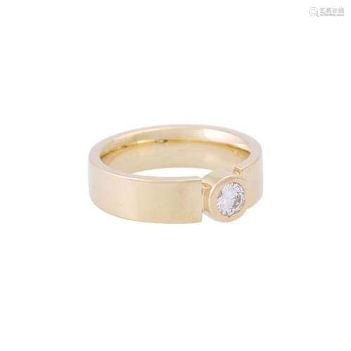 Ring with diamond ca. 0,25 ct,