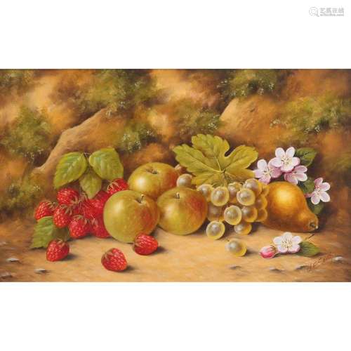 SMITH, JOHN F. (1934) 'Still life of fruit with pear, ap...