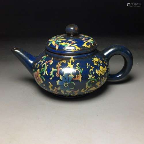 Chinese Yixing Zisha Handmade Exquisite Teapot 41806