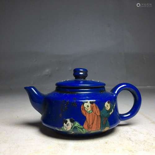 Chinese Yixing Zisha Handmade Exquisite Teapot 10221