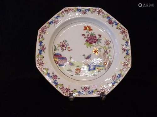 Assiette Polychrome Copie Chine