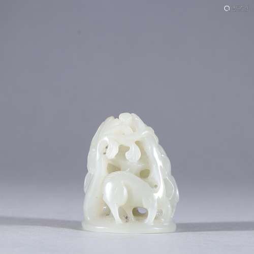 Hetian jade akiyama roofSpecification: high 4.6 wide thick 3...