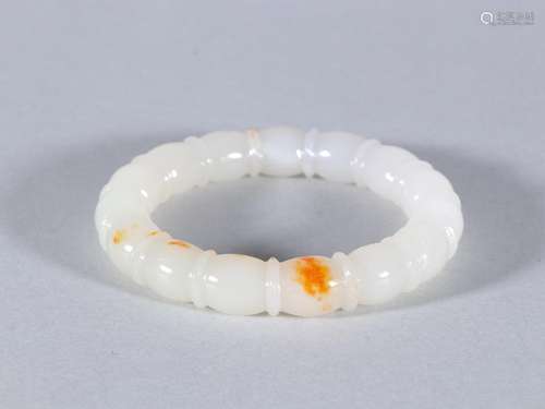 Hetian jade seed LiaoDou braceletSpecification: a thick 1.2 ...