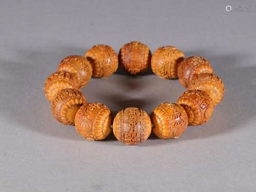 Old.chinese Sanskrit hand stringSpecification: bead diameter...