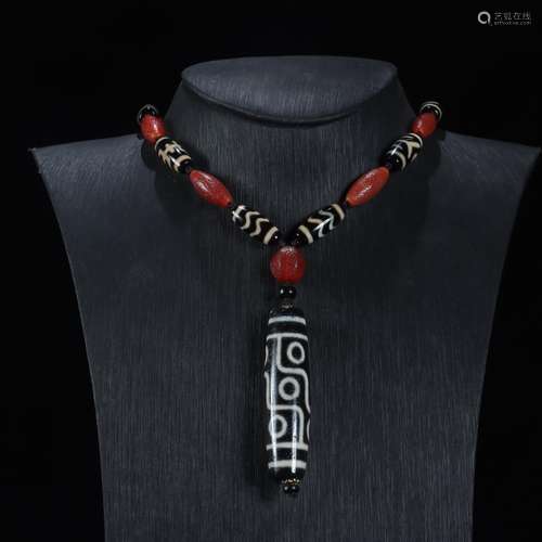 old blasting: nine eyes, god bead stupa necklaceBeads lover,...