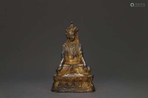 Copper paint gold statues of taraSpecification: 14.5 cm high...