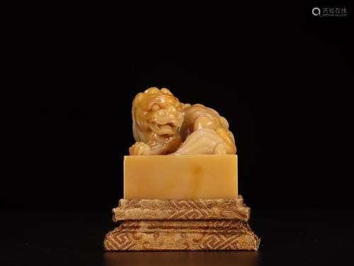 - tian Shi Rui lion sealSpecification: high 6.7 cm wide and ...