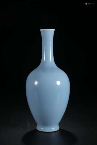 , "" sky blue glaze goddess of mercy bottleSize: 2...