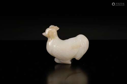 , hotan jade put a roosterSize: 7 * 2 * 5.5 cm weight: 75 gT...