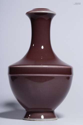 : "" the red glaze bottle of garlic19 cm high cali...