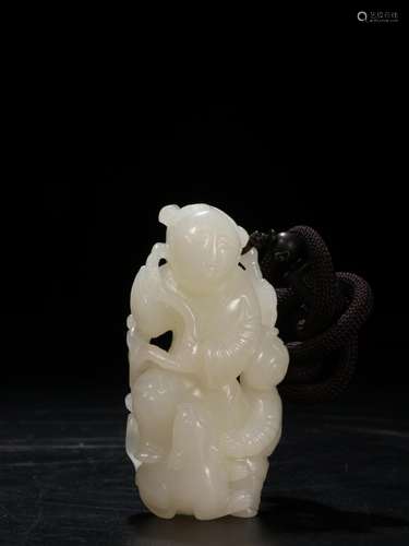 : hetian jade figuresSize: 4 high 8 cm wide by 2.5 cm weighs...