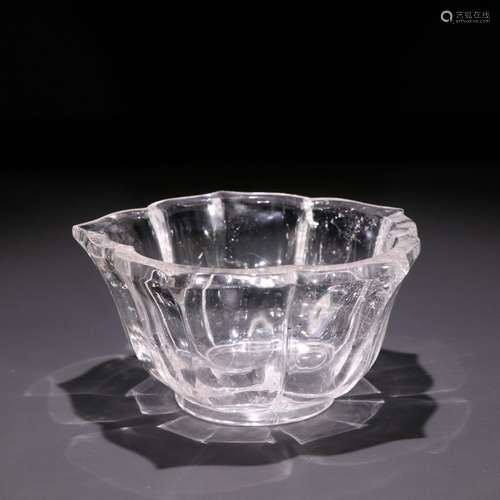 Old crystal flower koubeiSpecification: high 5.1 cm wide and...