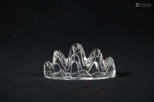 Crystal pen rack dashanziSize: 9.2 cm long, 3.2 cm wide and ...