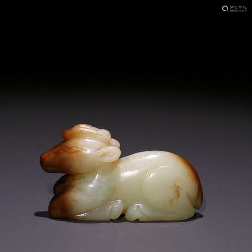 Hetian jade benevolent to piecesSpecification: high 3.4 cm w...