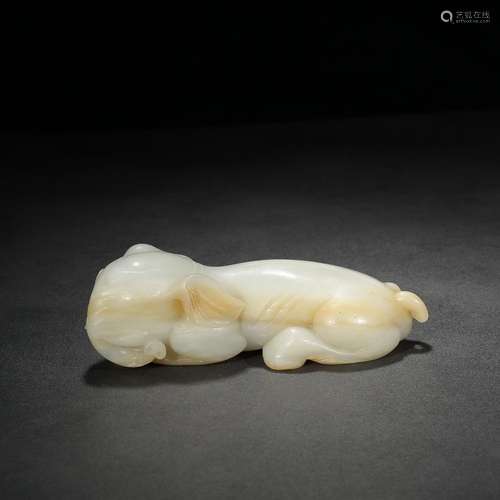 : hetian jade peace as furnishing articlesSpecification: lon...