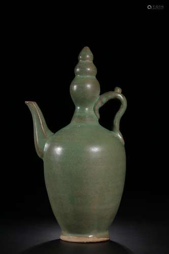 Previously, changsha kiln orb back in green glazed pot27.5 c...