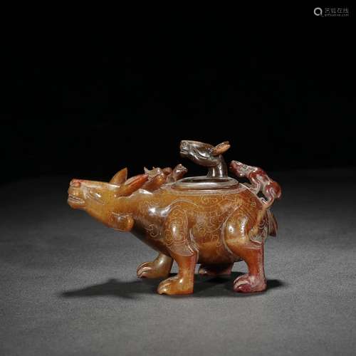 Ancient: hetian jade benevolent furnishing articlesSpecifica...