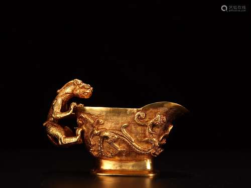 - copper gilding, therefore dragon gobletSpecification: high...