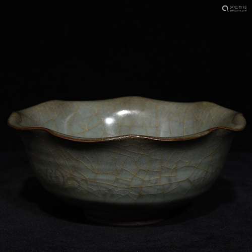 Official porcelain mouth bowl 7 x16 flower