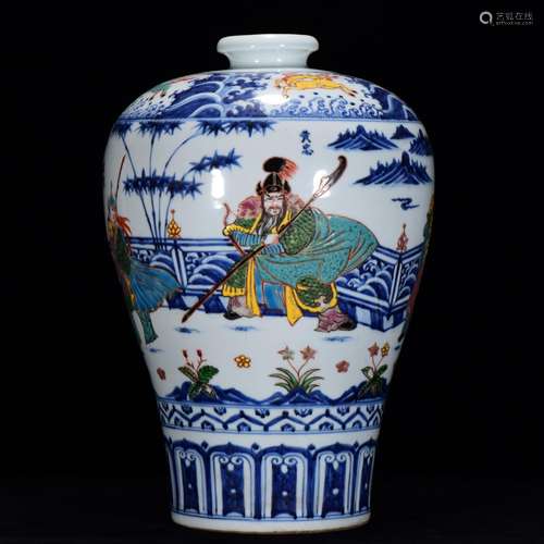 In blue and white add five tiger general grain mei bottles o...