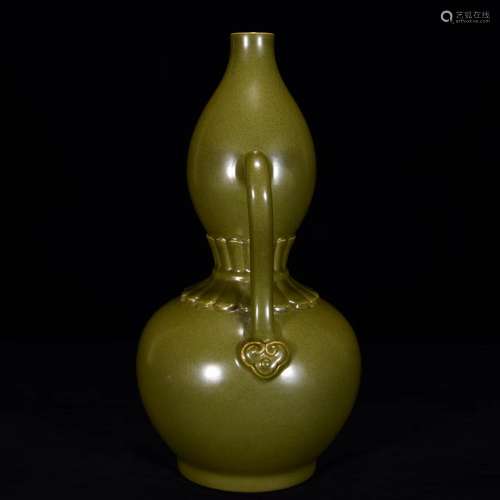 Tea foam glaze gourd 31 * 18 m