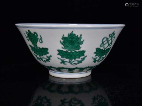 Eight bowl of 10 * 21 m sweet green color