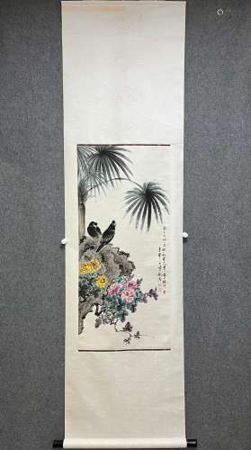 YanBoLong flowers and birdsDraw core: 44 * 95Paper twill pip...