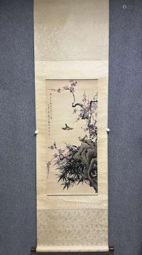 YanBoLong flowers and birdsDraw core: 43 * 97Paper twill pip...