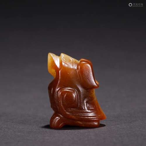 Ancient jade benevolent pendant,Specification: high 3.2 2.5 ...