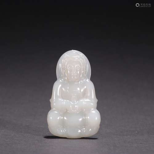 Hetian jade guanyin pendant.Specification: high five wide 3 ...