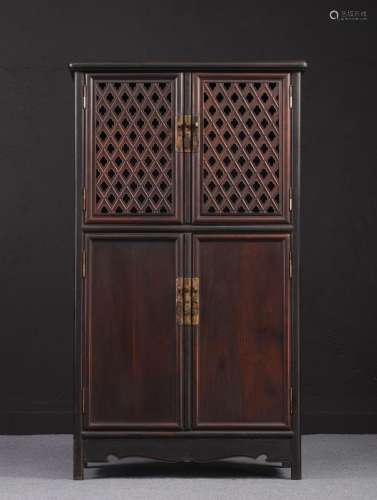 Rosewood cabinet (one of) a single size 99 * 45 * 178