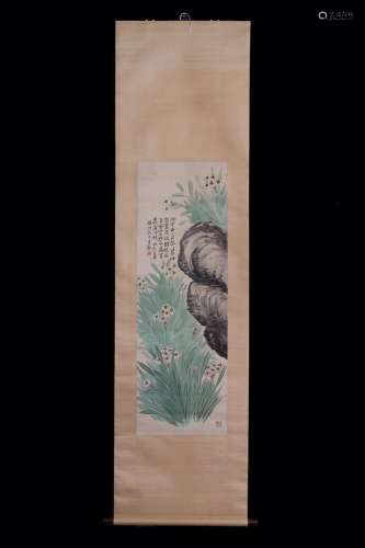 , "LaiChuSheng LanShi flower printed vertical shaft39 c...