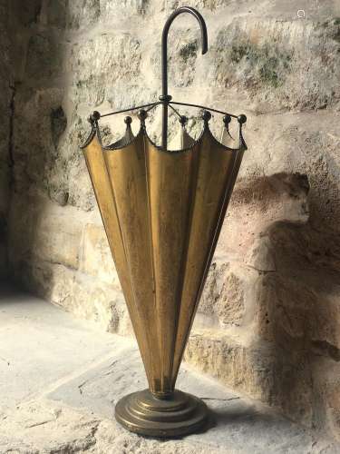 Gilt-finish Umbrella/stick Stand