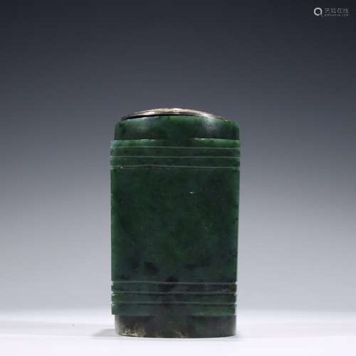 : dry palace jade jade congSpecification: high 13 cm wide, 7...