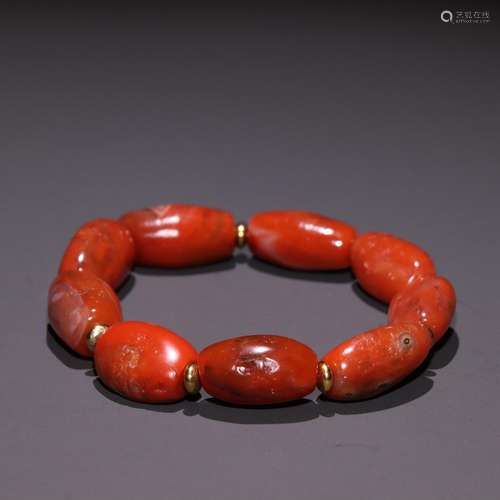 South red string bead handSpecification: bead diameter 2.45 ...