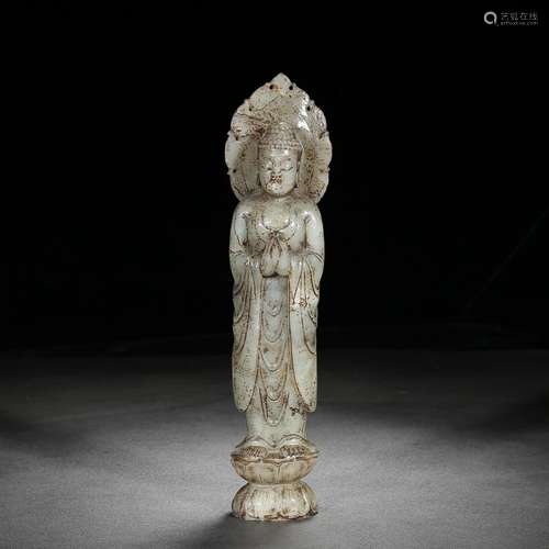 Furnishing articles, hetian jade goddess of mercySpecificati...